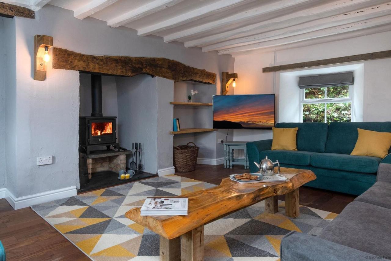 Farmhouse & Cottage At Geufron Farm - Dog Friendly Bryn-crug Kültér fotó