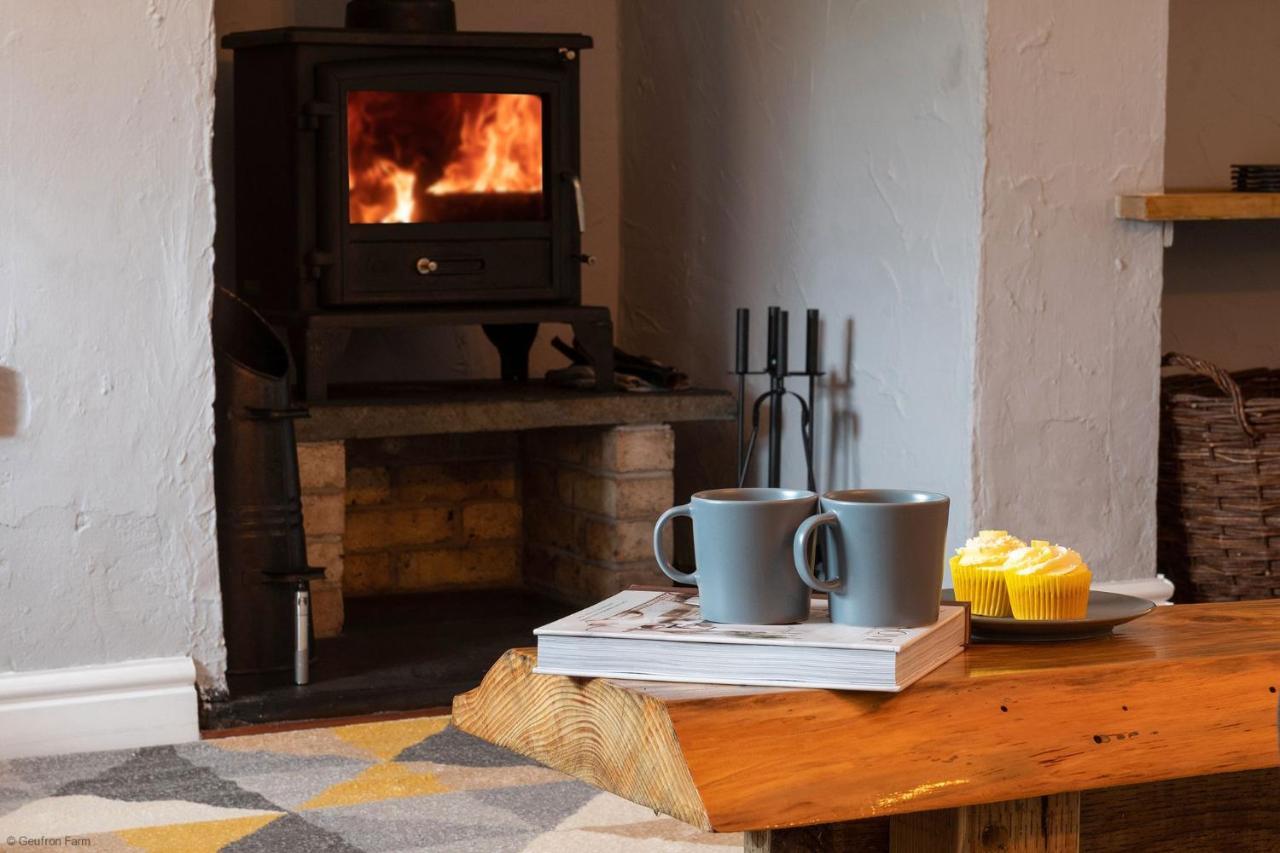 Farmhouse & Cottage At Geufron Farm - Dog Friendly Bryn-crug Kültér fotó